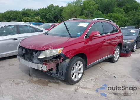 2010 Lexus Rx 350 from USA, damaged, VIN 2T2ZK1BA2AC012618